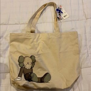 Uniqlo Kaws Canvas Tote Bag